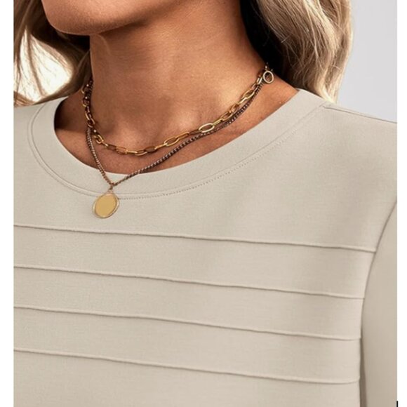 Women's 2PC Wide Leg Track Pants Lounge Set - NWT - Picture 3 of 5